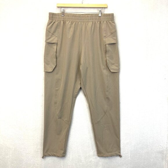 Avalanche Pants - AVALANCHE Trailblazer Cargo Pants Women's Size XL Tan Pockets Hiking Outdoor EUC